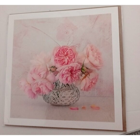 Tracks Publishing NEW Greeting Cards Lot of 5 Flowers Bunnies In original Packag - Picture 5 of 13